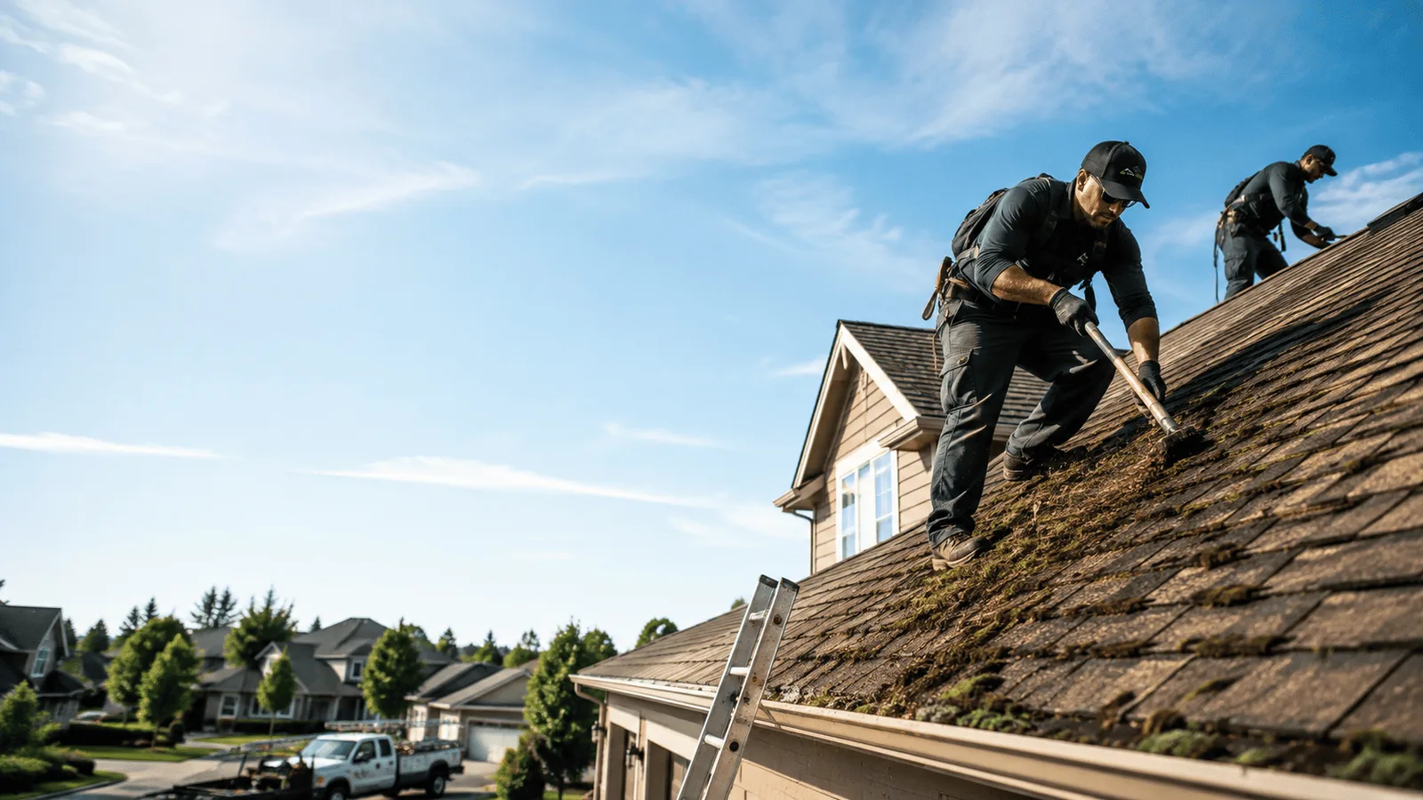 Roof Moss Removal in Holmen, WI near me
